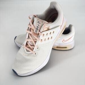 Nike Air Max Bella TR 4 Summit Athletic Sneakers Size 8 White Running Training